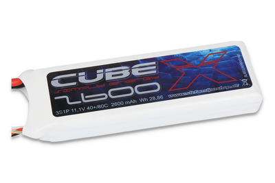 Lipo Akku X-Cube 2600mAh 3S1P 11,1V 40C/80C