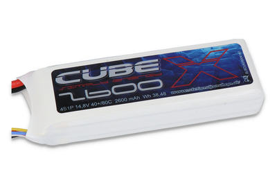 Lipo Akku X-Cube 2600mAh 4S1P 14,8V 40C/80C