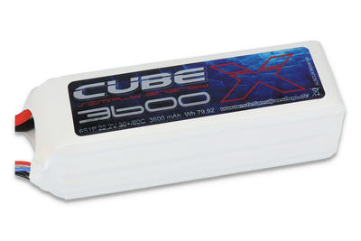 Lipo Akku X-Cube 3600mAh 6S1P 22,2V 30C/60C