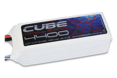 Lipo Akku X-Cube 4400mAh 6S1P 22,2 V 30C/60C