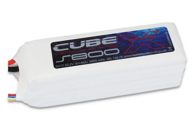 Lipo Akku X-Cube 5800mAh 6S1P 22,2V 30C/60C