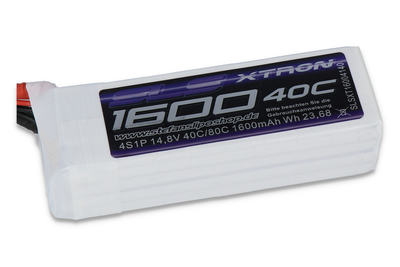 Xtron 1600mAh 4S1P 14,8V 40C/80C