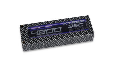 Lipo Akku Xtron 4800mAh 2S1P 7,4V 35C/70C Hardcase Steckkontakte
