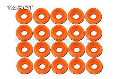 M3 Finishing Caps - (20 Stück) orange