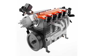 FS-L400BGC 4-Zylinder Methanol Motor 4-Takt (Bausatz)