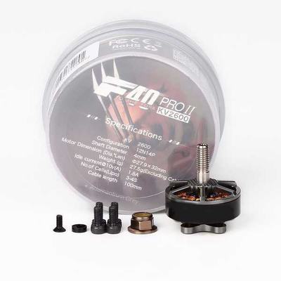 Brushless Multicopter und Drohnen Motor T-Motor F40-II PRO, 2600 KV, silber (Multicopter Motor, 1 Stück)