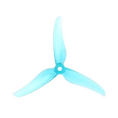 3-Blatt-Propeller T5146 transparent blau (2 Paar)