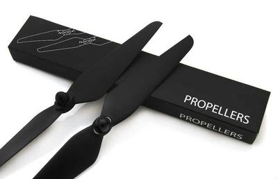 Kunststoff-Propeller, T9545 (mit Propellermutter) (1 Paar)