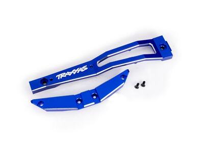 Chassisstrebe vorn Alu blau Maxx Slash