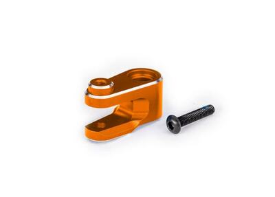 Servohorn Lenkung Alu orange Maxx Slash