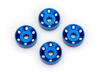 Felgenscheiben Alu blau (4) Maxx Slash