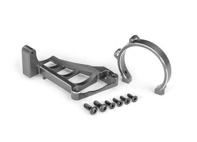 Motorträger v/h Set Alu grau Maxx Slash