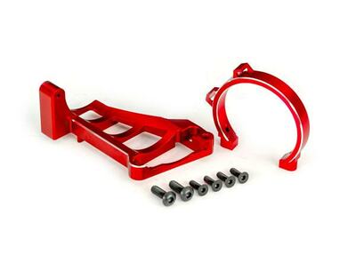Motorträger v/h Set Alu rot Maxx Slash