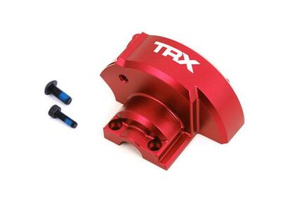 Getriebeabdeckung Alu rot Maxx Slash