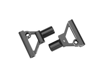 Aluminium Vordere Untere Querlenker, (grau) 4-Tec Drift