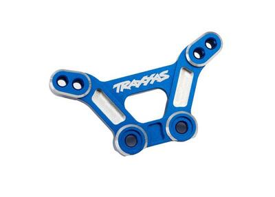 Stoßdämpferbrücke vorne, Aluminium, (blau) 4-Tec Drift