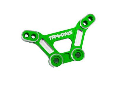 Stoßdämpferbrücke vorne, Aluminium, (grün) 4-Tec Drift