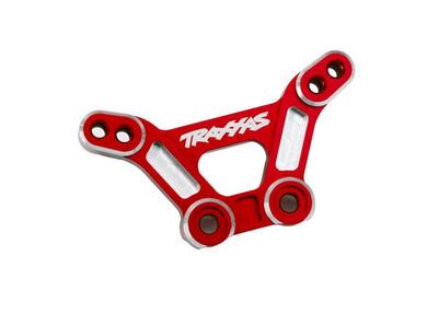 Stoßdämpferbrücke vorne, Aluminium, (rot) 4-Tec Drift