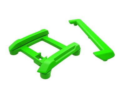 Skid Plate / Heckklappenschutz grün mit Halterungen für Mini Maxx