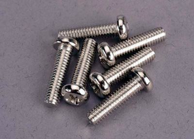 Rundkopfschrauben M4x15mm (6)