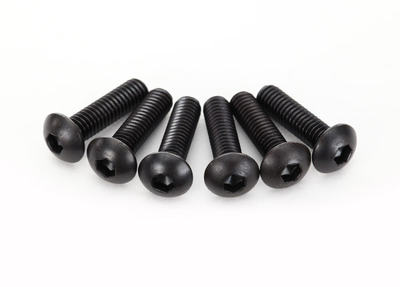 Linsenkopfschrauben ISK M4x15 mm (6)