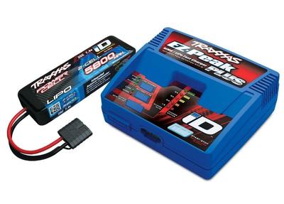 EZ-Peak Plus-Lader (TRX2970G) + 1x 2S Lipo 5800mAh (TRX2843X)