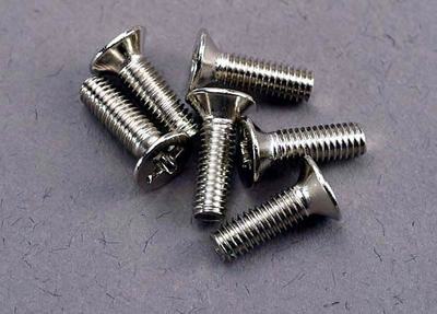 Senkkopfschrauben, Stahl 3x10mm (6)