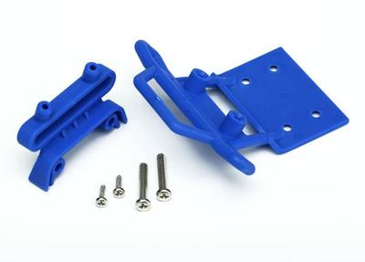 Frontrammer mit Schrauben (blau)