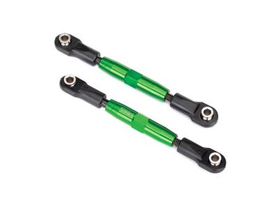 L/R Gewindestange Camber 83mm vo Alurohr grün eloxiert (+Werkzeug)