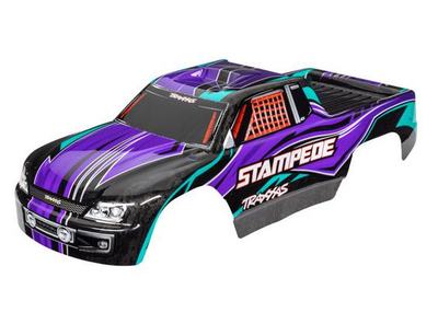 Karosserie, Stampede 2WD violett lackiert