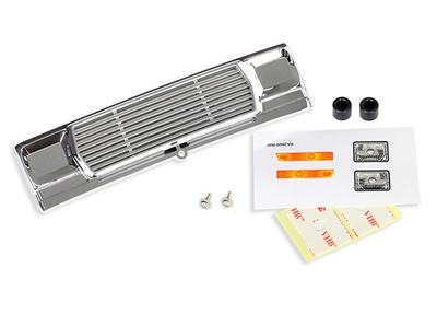 Grill, Bigfoot No. 1 (chrome), inkl. Dekor und Befestigungsmaterial