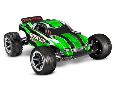 Rustler 2WD 1/10 RTR TQ USB - (mit Akku und Ladegerät) grün