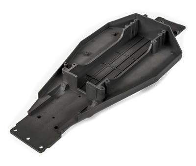 Chassis Rustler/Bandit schwarz (langer Akkuschacht)