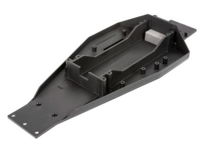 Lower Chassis schwarz (Long Battery) Bandit/Rustler