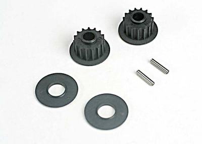 Riemenrad, Flansch, Pins