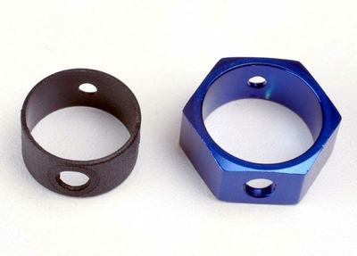 Brems-Adapter alu hex.