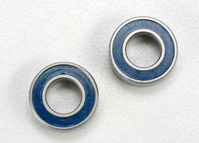 Kugellager 6x12x4mm (2) (mit blauer Gummidichtung)