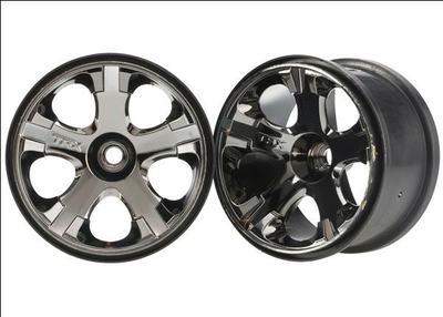 Felge, 2,8", All-Star schwarz-chrom (Nitro vorn)(2 Stück)