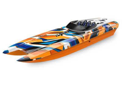 DCB M41, 40 Zoll Catamaran BL-Boot +TSM (Link-fähig, ohne Akku/Lader) orange