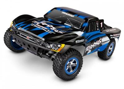 Slash 2WD 1/10 RTR TQ Clipless USB - (mit Akku und Lader) blau