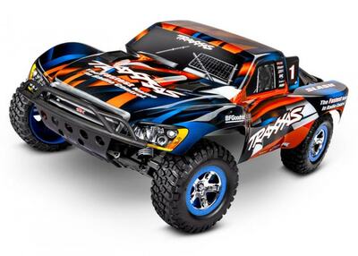 Slash 2WD 1/10 RTR TQ Clipless USB - (mit Akku und Lader) orange