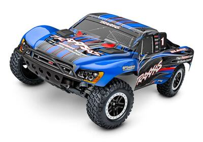 Slash 2WD 1/10 RTR TQ BL-2S, Clipless (ohne Akku und Lader) blau