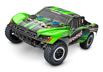 Slash 2WD 1/10 RTR TQ BL-2S, Clipless (ohne Akku und Lader) grün