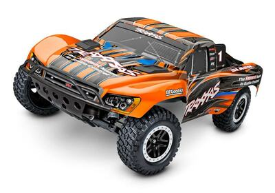Slash 2WD 1/10 RTR TQ BL-2S, Clipless (ohne Akku und Lader) orange