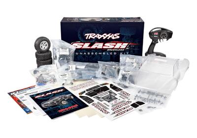 Slash 2WD 1/10 Kit mit Elektronik BL-2S ohne Akku/Lader Clipless