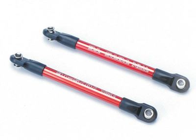 Push rod Gestänge (Alu, rot eloxiert) (2)
