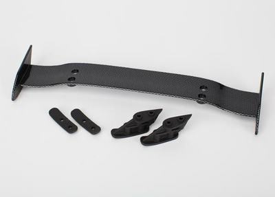 Flügel (exocarbon) mit Halter und Scheiben (XO-1)