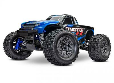 Stampede 4x4 1/10 RTR TQ BL-2s (ohne Akku und Lader) blau