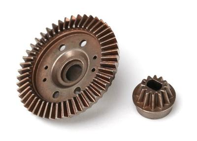 Tellerrad + Kegelritzel (12/47) hinten