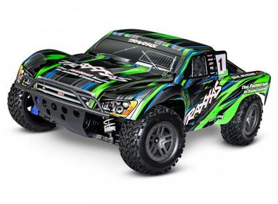 Slash 4x4 1/10 RTR TQ BL-2s (ohne Akku und Lader) grün